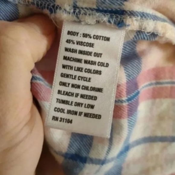 3/$20 true craft • plaid cottagecore/prairie maxi dress - Picture 5 of 6